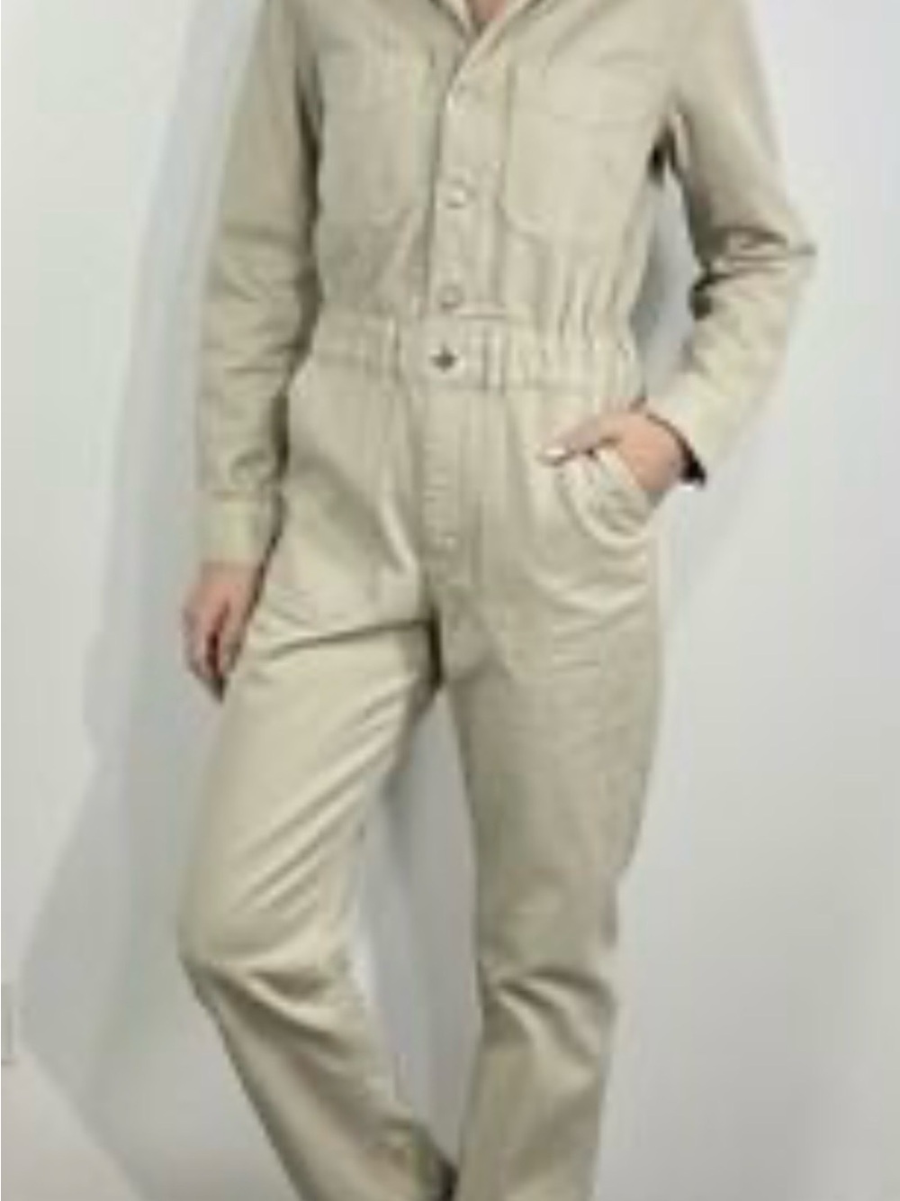 Women's Beige Utility Jumpsuitfrom universal threads from target 🎯